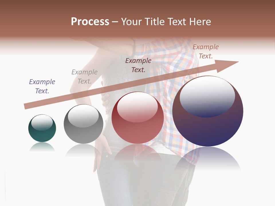 A Man And Woman Taking A Picture With A Cell Phone PowerPoint Template