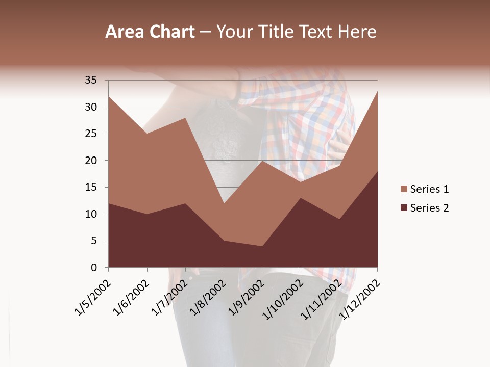 A Man And Woman Taking A Picture With A Cell Phone PowerPoint Template