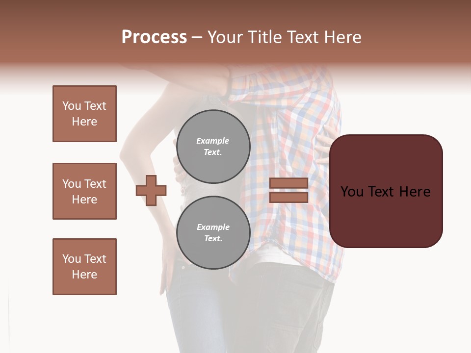 A Man And Woman Taking A Picture With A Cell Phone PowerPoint Template