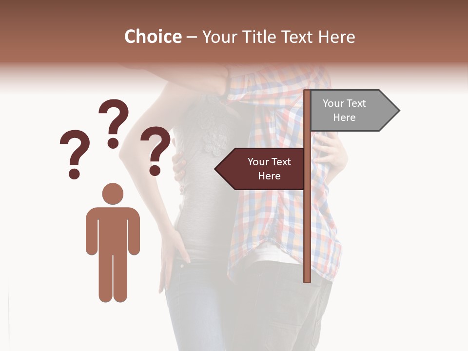 A Man And Woman Taking A Picture With A Cell Phone PowerPoint Template