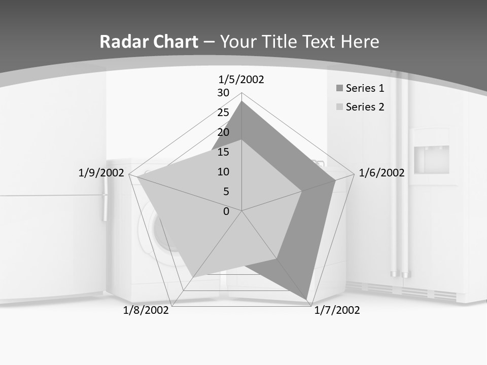 A Group Of Appliances Sitting Next To Each Other PowerPoint Template