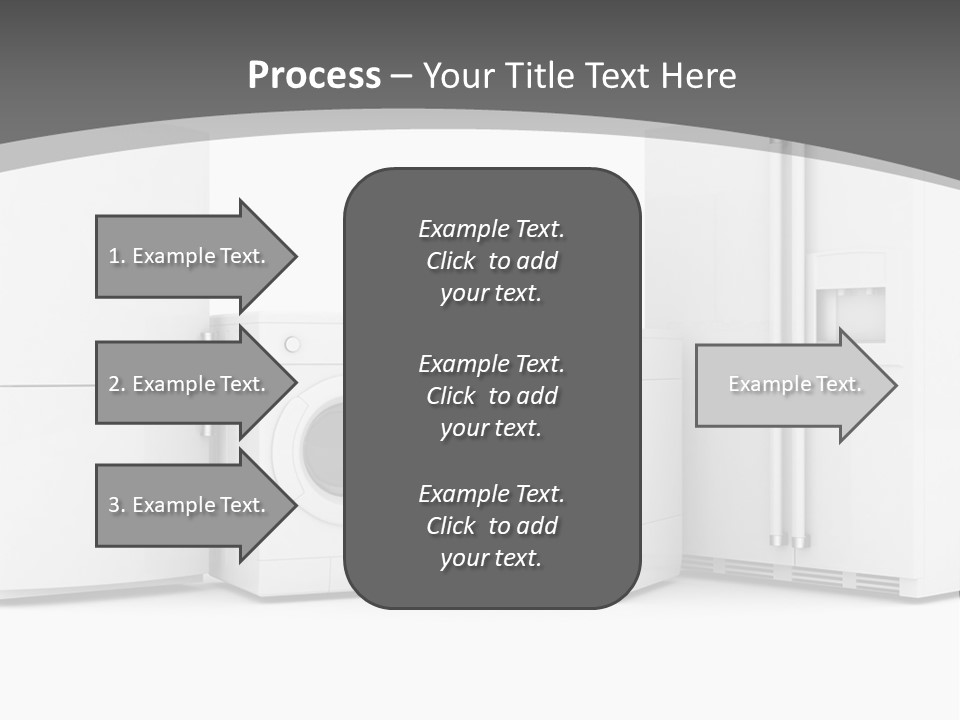 A Group Of Appliances Sitting Next To Each Other PowerPoint Template