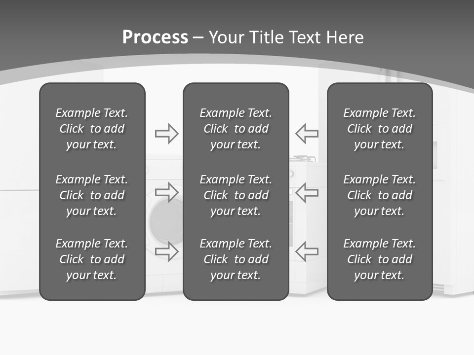 A Group Of Appliances Sitting Next To Each Other PowerPoint Template