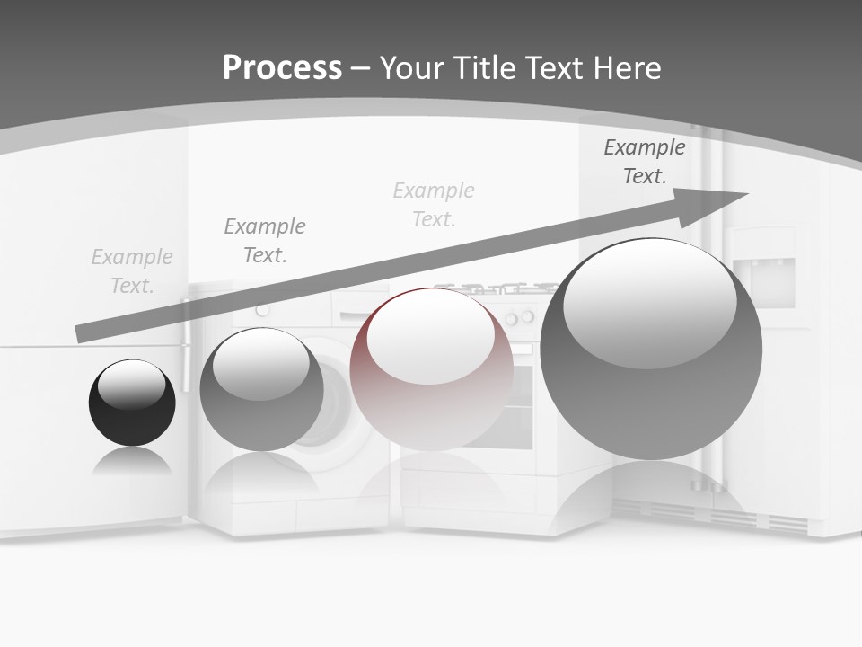 A Group Of Appliances Sitting Next To Each Other PowerPoint Template