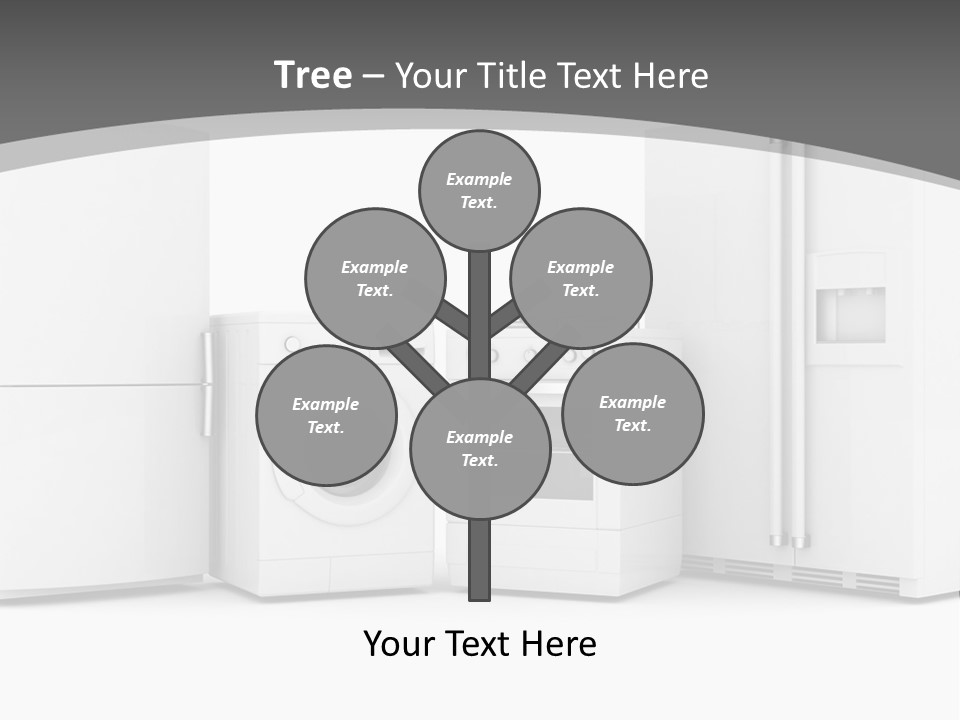 A Group Of Appliances Sitting Next To Each Other PowerPoint Template
