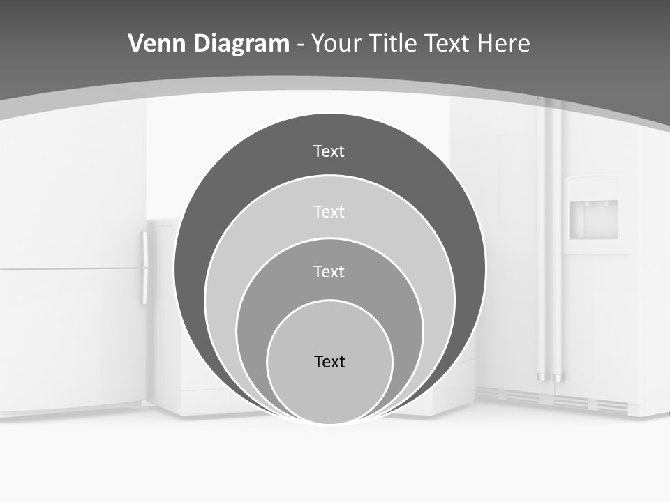 A Group Of Appliances Sitting Next To Each Other PowerPoint Template