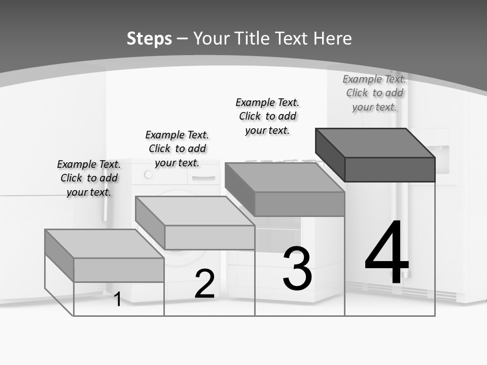 A Group Of Appliances Sitting Next To Each Other PowerPoint Template