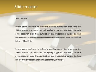 A Close Up View Of A Piano Keyboard PowerPoint Template