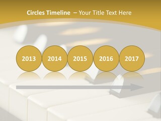 A Close Up View Of A Piano Keyboard PowerPoint Template