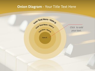 A Close Up View Of A Piano Keyboard PowerPoint Template