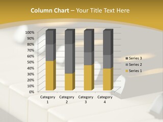 A Close Up View Of A Piano Keyboard PowerPoint Template