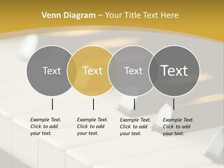 A Close Up View Of A Piano Keyboard PowerPoint Template