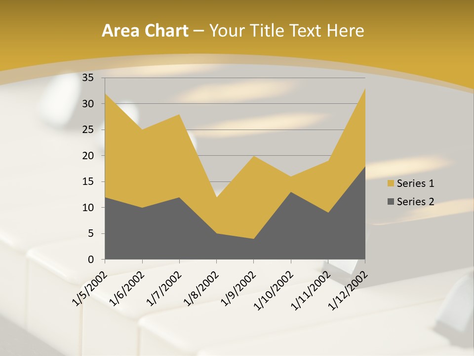 A Close Up View Of A Piano Keyboard PowerPoint Template