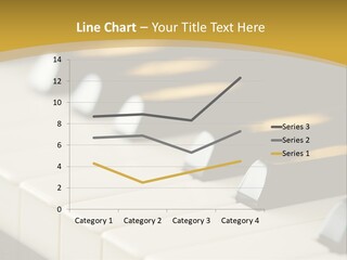 A Close Up View Of A Piano Keyboard PowerPoint Template