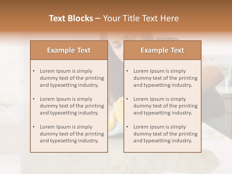 A Woman Cleaning A Kitchen Counter With Yellow Gloves PowerPoint Template