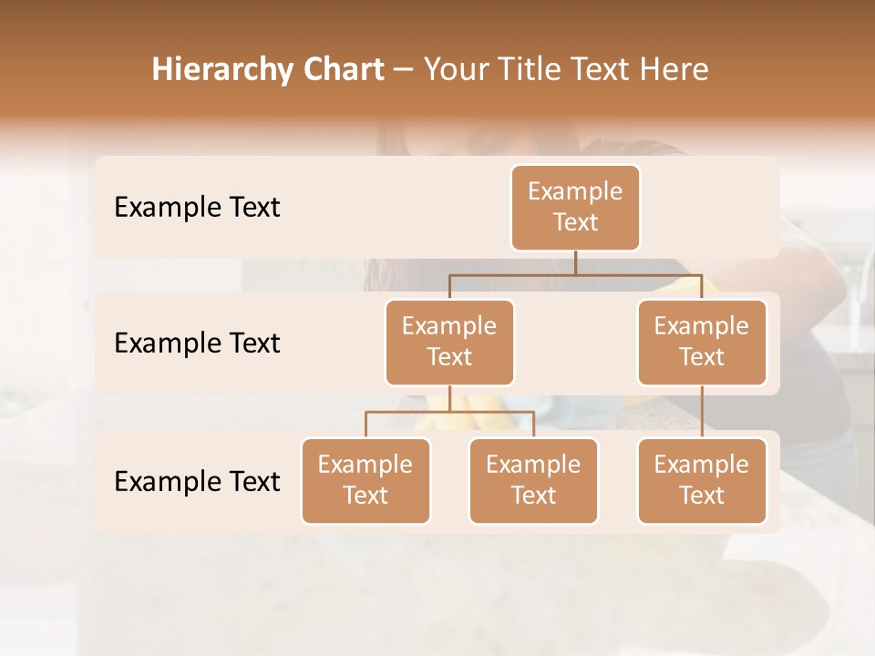 A Woman Cleaning A Kitchen Counter With Yellow Gloves PowerPoint Template