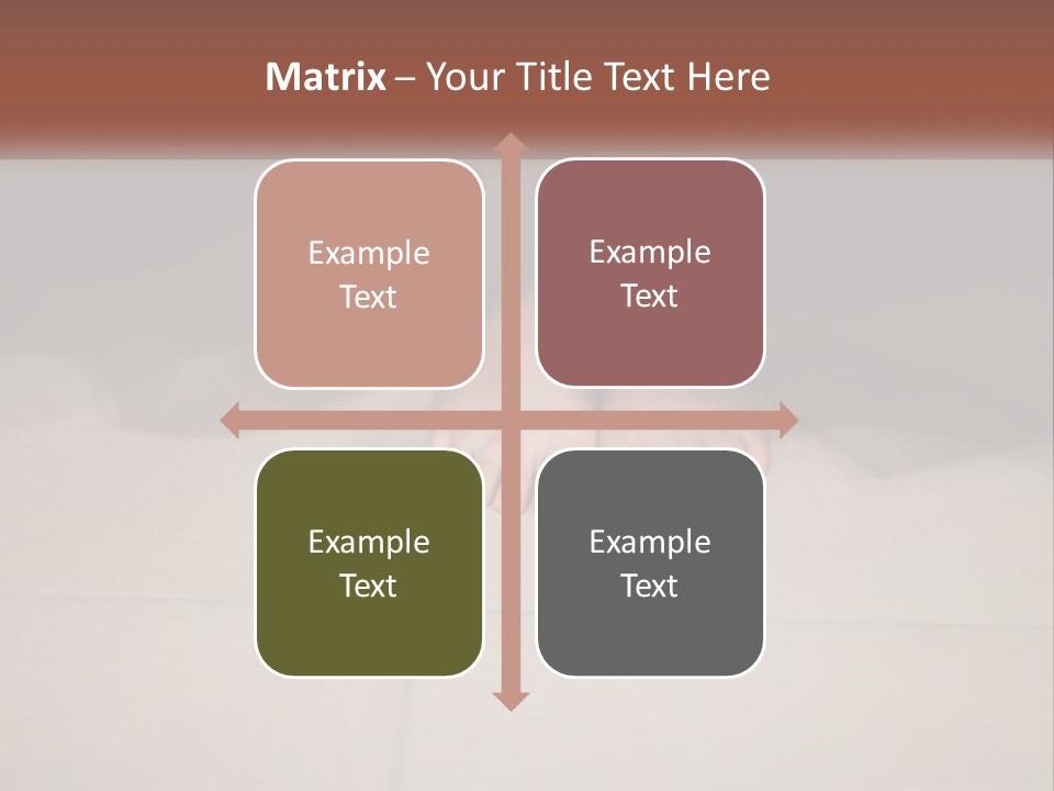 A Woman's Bare Feet On A Tile Floor PowerPoint Template