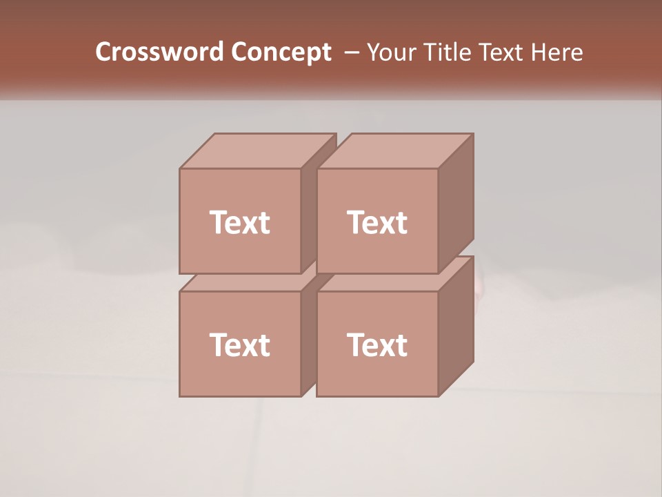 A Woman's Bare Feet On A Tile Floor PowerPoint Template