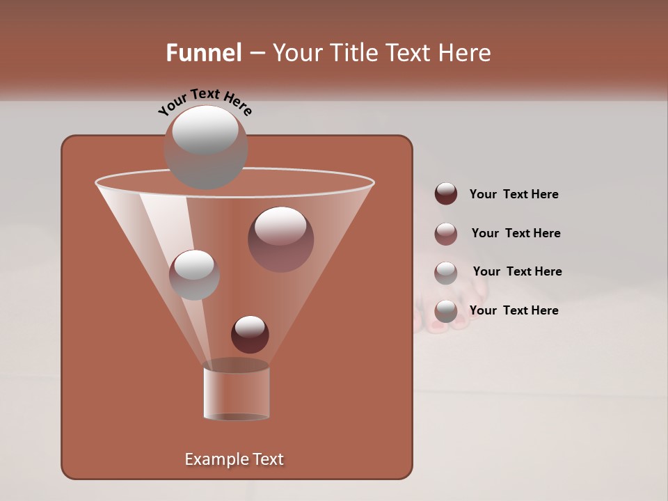 A Woman's Bare Feet On A Tile Floor PowerPoint Template