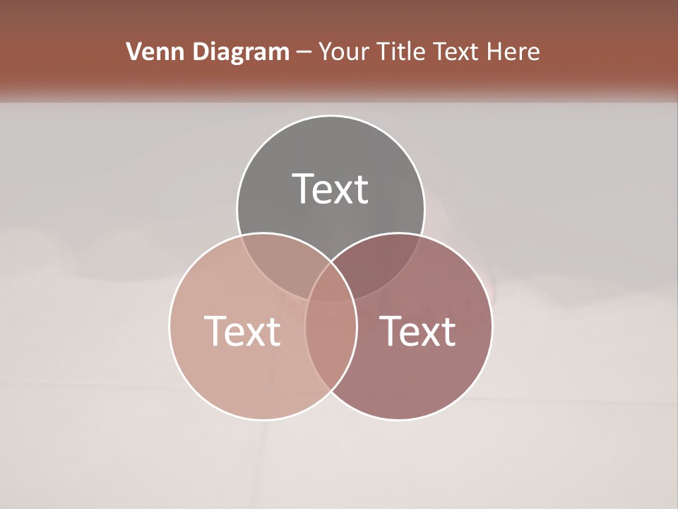 A Woman's Bare Feet On A Tile Floor PowerPoint Template