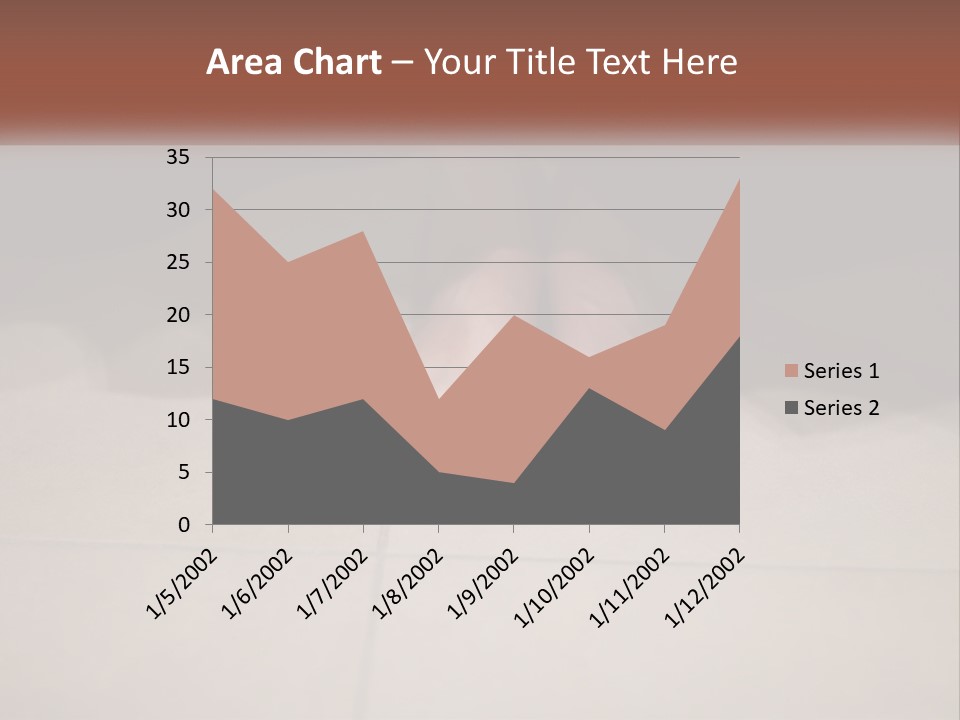 A Woman's Bare Feet On A Tile Floor PowerPoint Template