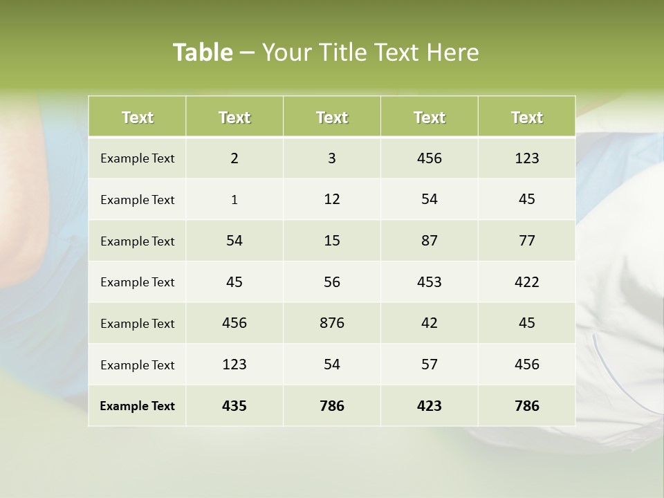A Group Of People Standing Around A Binder PowerPoint Template