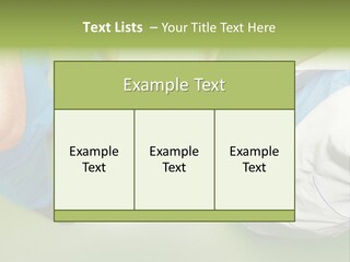 A Group Of People Standing Around A Binder PowerPoint Template