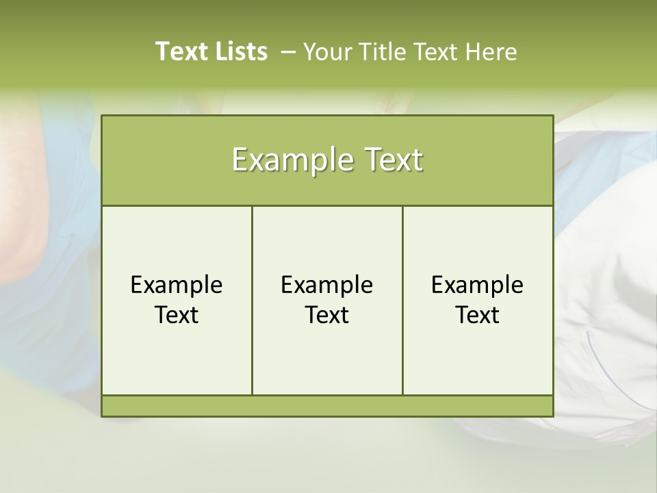 A Group Of People Standing Around A Binder PowerPoint Template