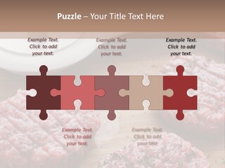 Hamburger Patties On A Cutting Board With A Knife PowerPoint Template