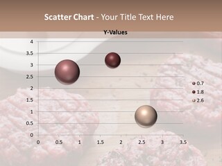 Hamburger Patties On A Cutting Board With A Knife PowerPoint Template