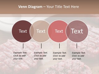 Hamburger Patties On A Cutting Board With A Knife PowerPoint Template