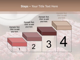 Hamburger Patties On A Cutting Board With A Knife PowerPoint Template