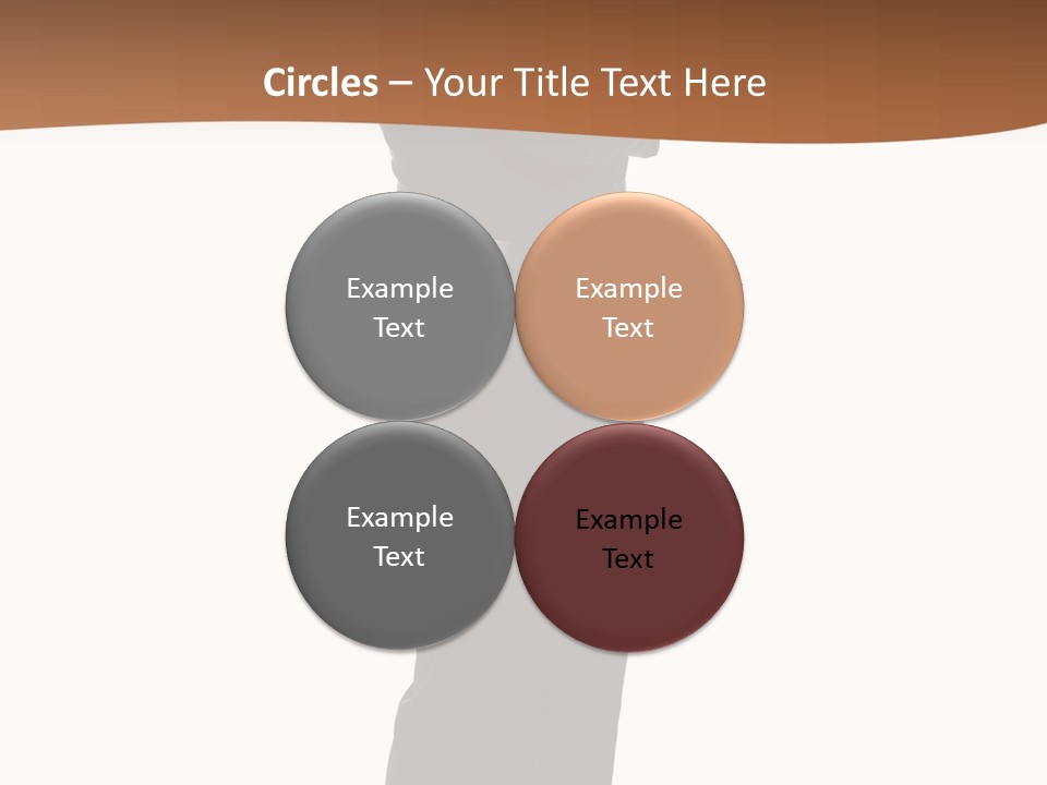 A Man Standing With His Arms Crossed In Front Of Him PowerPoint Template