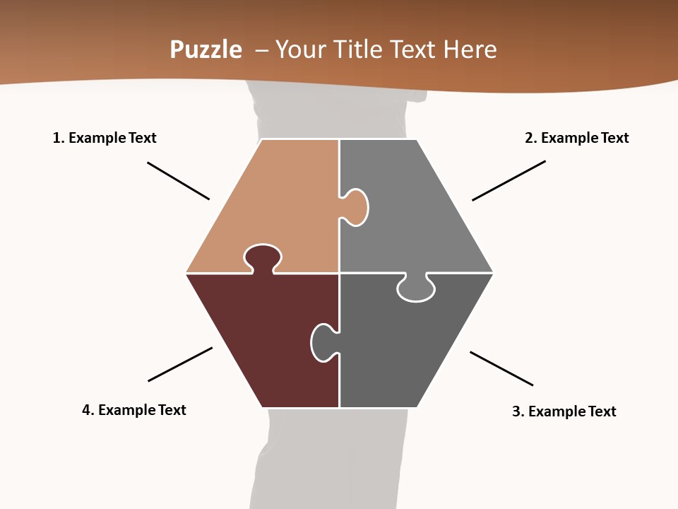 A Man Standing With His Arms Crossed In Front Of Him PowerPoint Template