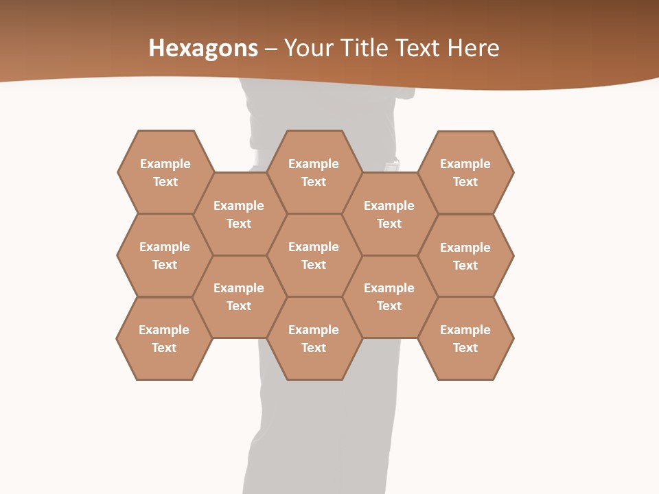 A Man Standing With His Arms Crossed In Front Of Him PowerPoint Template