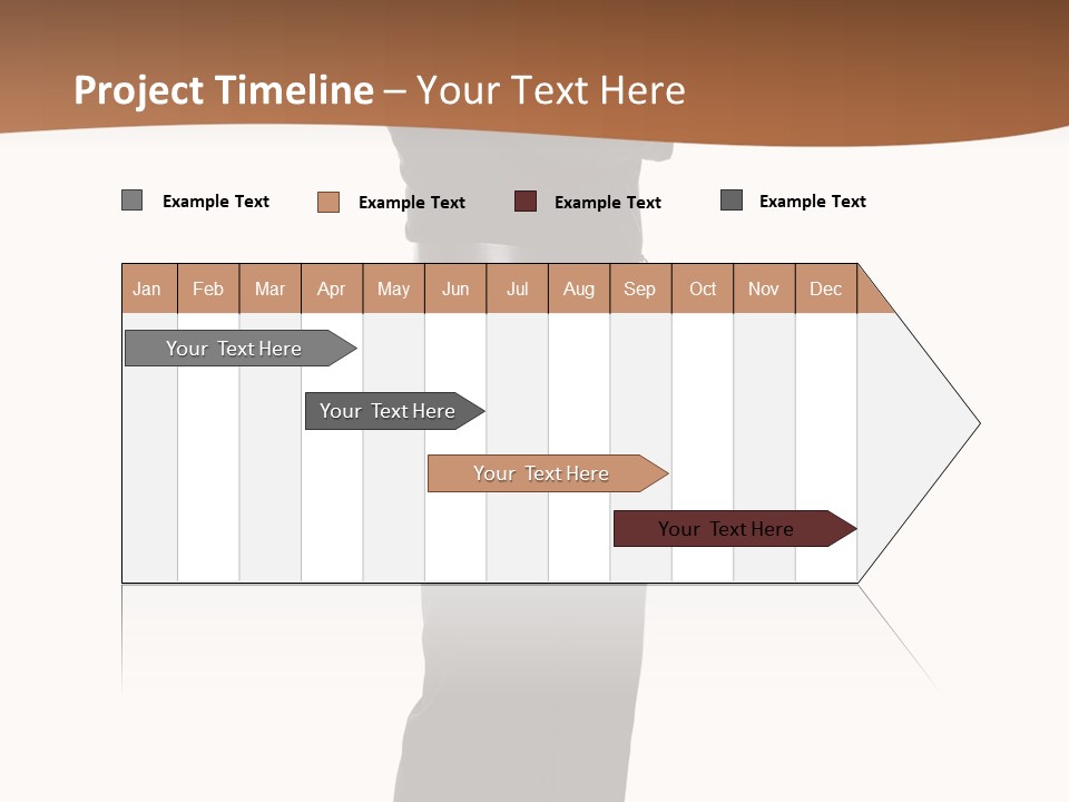 A Man Standing With His Arms Crossed In Front Of Him PowerPoint Template