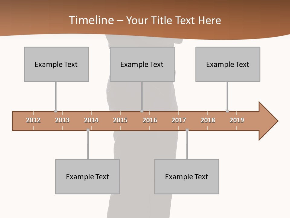 A Man Standing With His Arms Crossed In Front Of Him PowerPoint Template