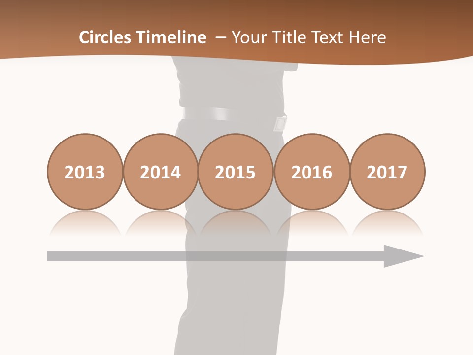 A Man Standing With His Arms Crossed In Front Of Him PowerPoint Template