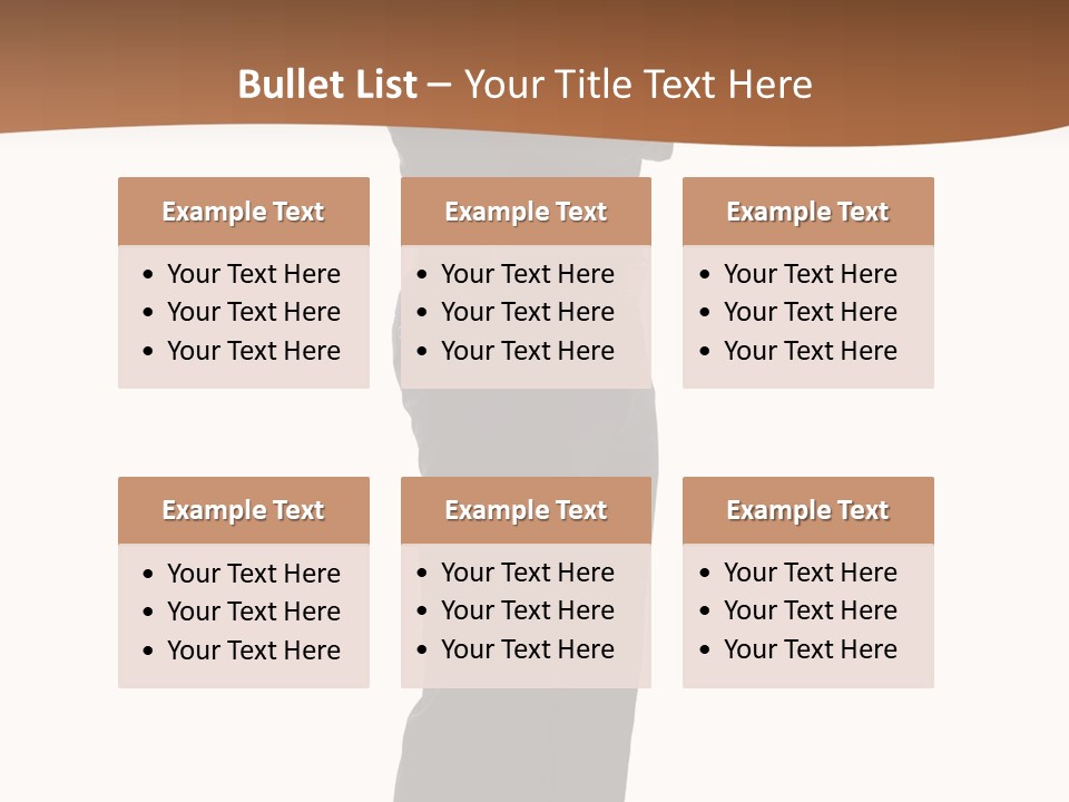A Man Standing With His Arms Crossed In Front Of Him PowerPoint Template