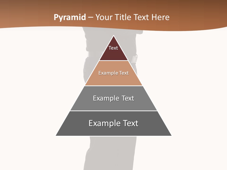A Man Standing With His Arms Crossed In Front Of Him PowerPoint Template