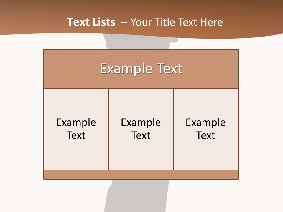 A Man Standing With His Arms Crossed In Front Of Him PowerPoint Template