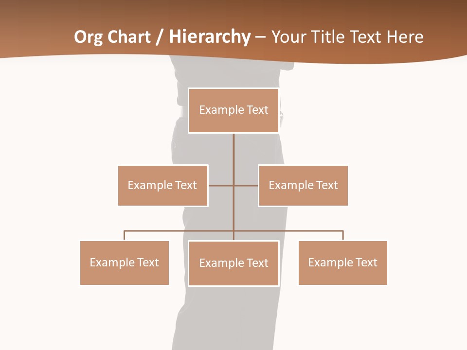 A Man Standing With His Arms Crossed In Front Of Him PowerPoint Template