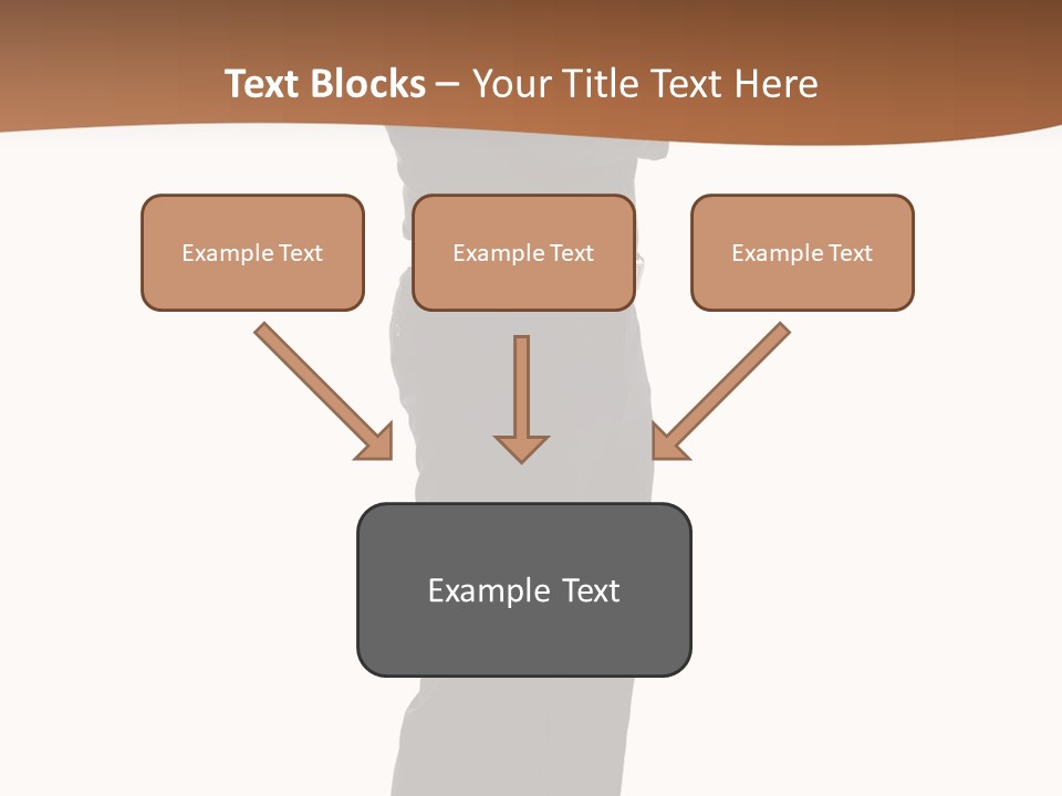 A Man Standing With His Arms Crossed In Front Of Him PowerPoint Template