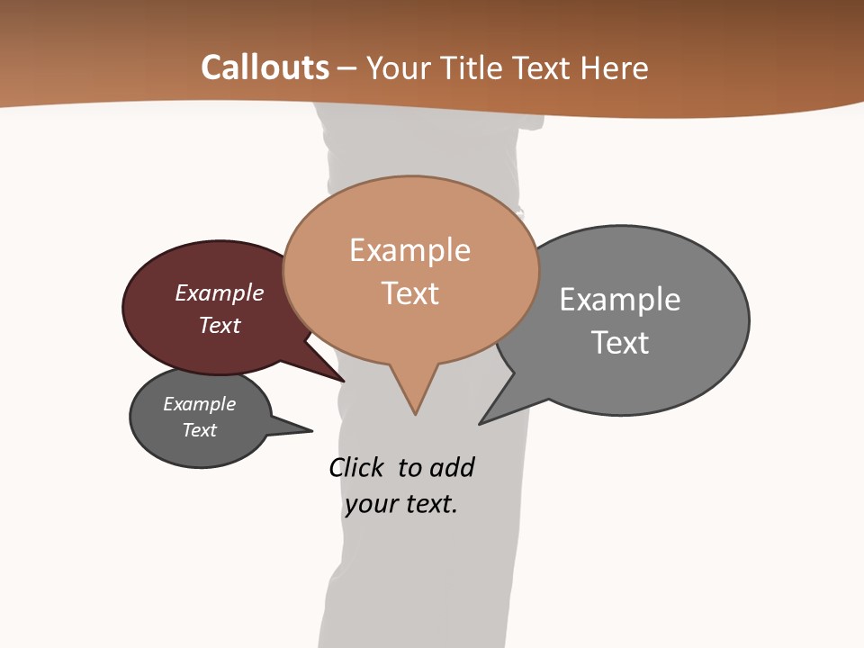 A Man Standing With His Arms Crossed In Front Of Him PowerPoint Template