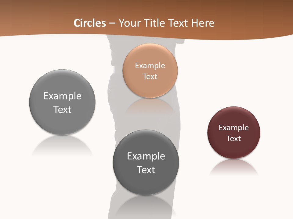 A Man Standing With His Arms Crossed In Front Of Him PowerPoint Template