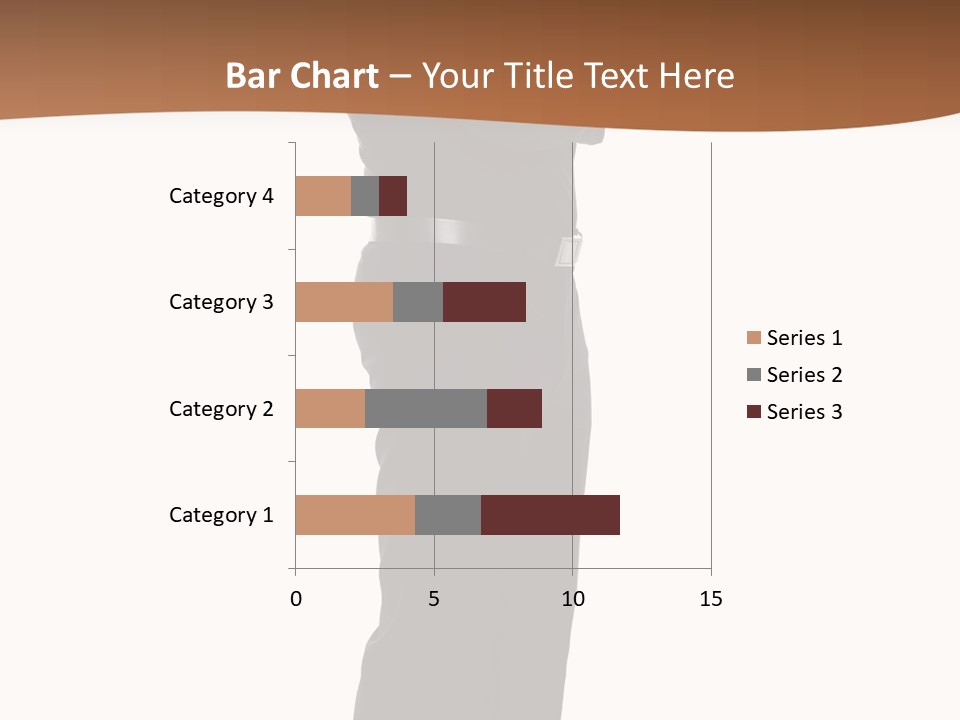 A Man Standing With His Arms Crossed In Front Of Him PowerPoint Template