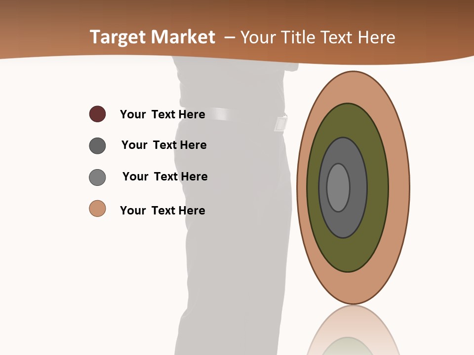 A Man Standing With His Arms Crossed In Front Of Him PowerPoint Template