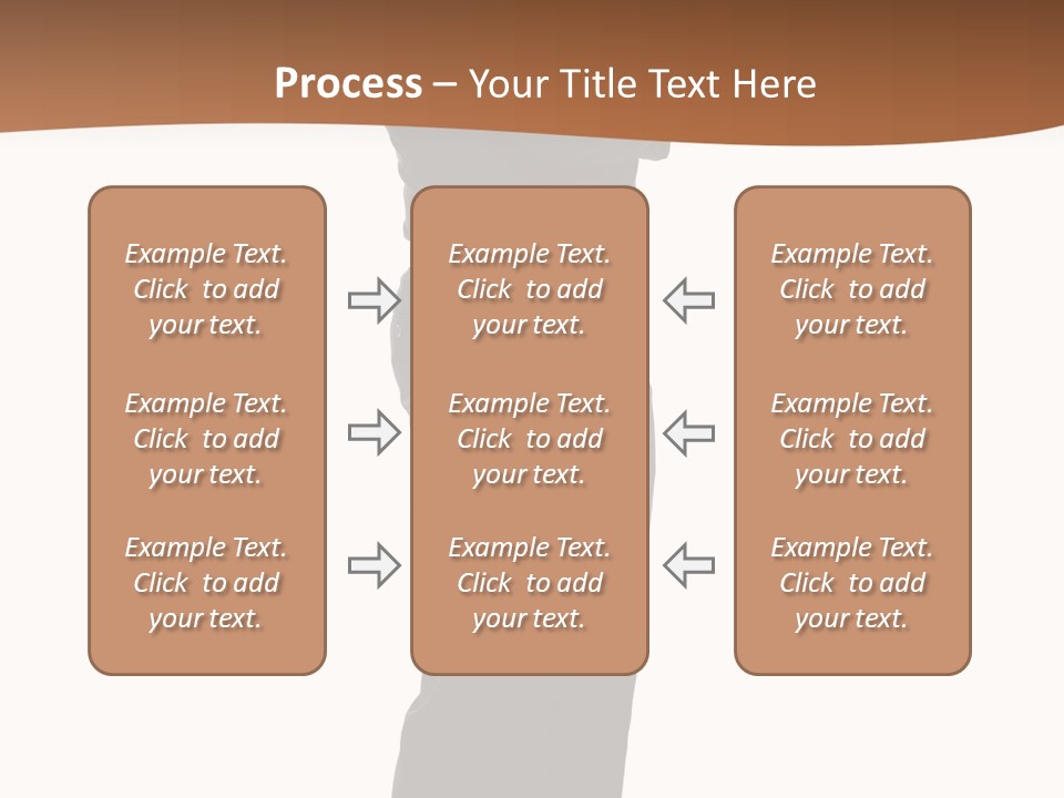 A Man Standing With His Arms Crossed In Front Of Him PowerPoint Template