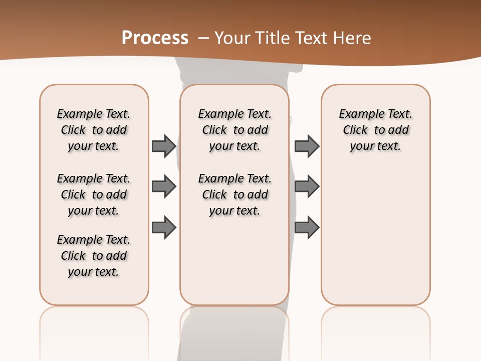 A Man Standing With His Arms Crossed In Front Of Him PowerPoint Template