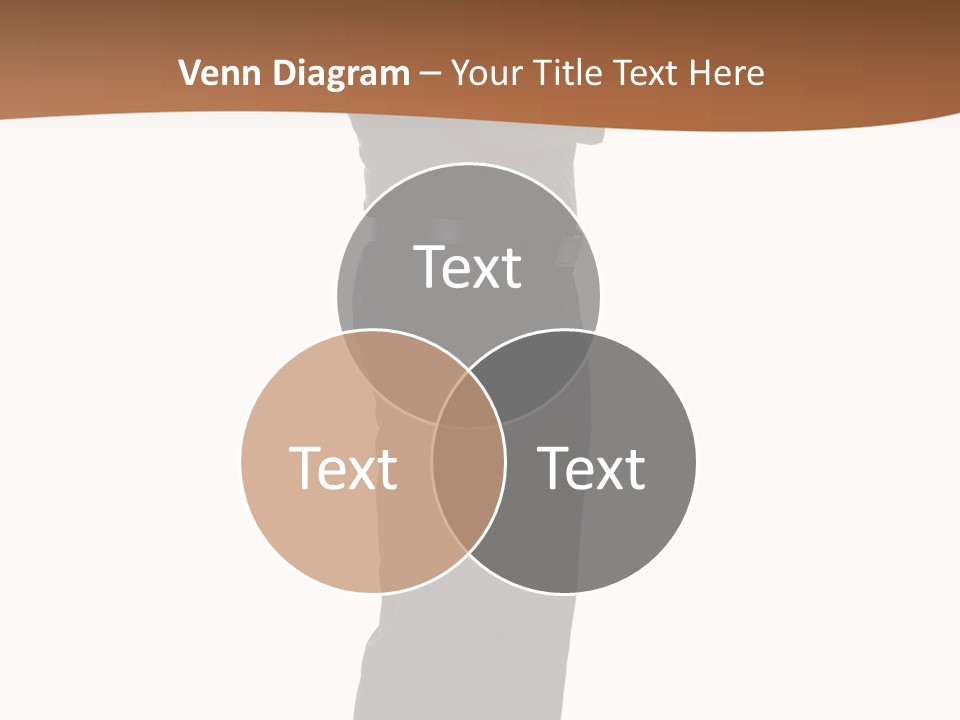 A Man Standing With His Arms Crossed In Front Of Him PowerPoint Template